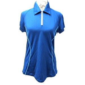 Adidas Climacool women's blue golf shirt size M